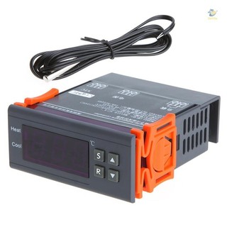 Cặp nhiệt điện điều khiển nhiệt độ kỹ thuật số 10a 220v -40°c đến 120°c với chức năng báo động