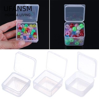 UFANSM Nhựa Nhỏ Trong Suốt Dùng Đựng Hạt Trang Sức/Đồ Trang Sức