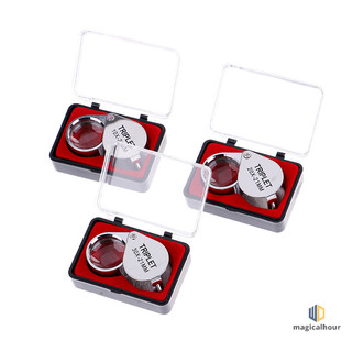 Triplet Jewelers Kính lúp mắt Kính lúp Kính lúp Trang sức kim cương có hộp mới