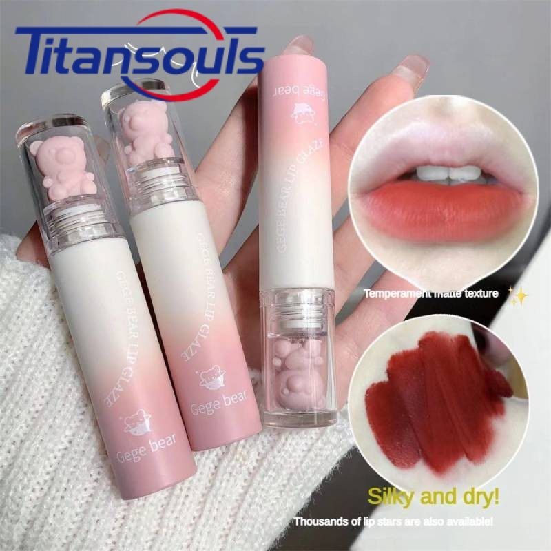 Son môi Gege Bear Lip Glaze dành cho sinh viên Son môi giá hợp lý, IT IS GIRL LOVE MAKE-UP