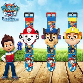 Đồng hồ máy chiếu COD Paw Patrol Chase Marshall Rubble Skye