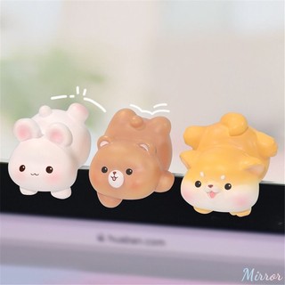 ♕ Trang trí máy tính sáng tạo Màn hình TV Cúi xuống Trang trí động vật nhỏ Gắn trên ô tô Thiết bị định vị Trang trí màn hình