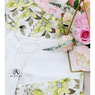 Set Áo Quây Ngang Quần Lụa Hoa TKCC ASHYLEY