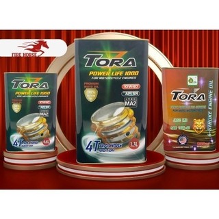 DẦU NHỚT LON CHUYÊN XE SỐ ,XE GA,CÔN TAY 10W40 SN .FULL SYNTHETIC TORA