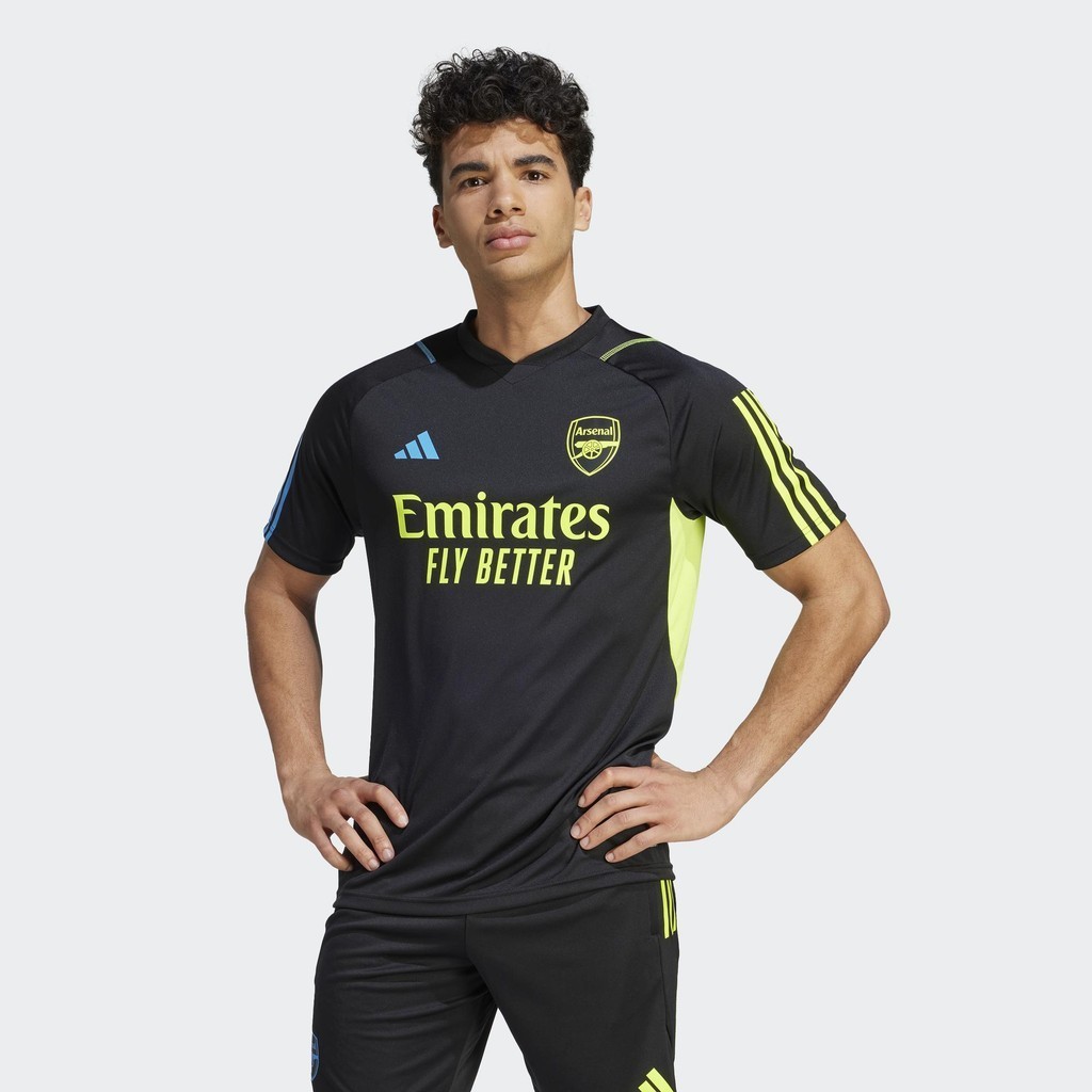Adidas Bóng đá Áo Jersey Tập Luyện Arsenal Tiro 23 Nam Đen HZ2181