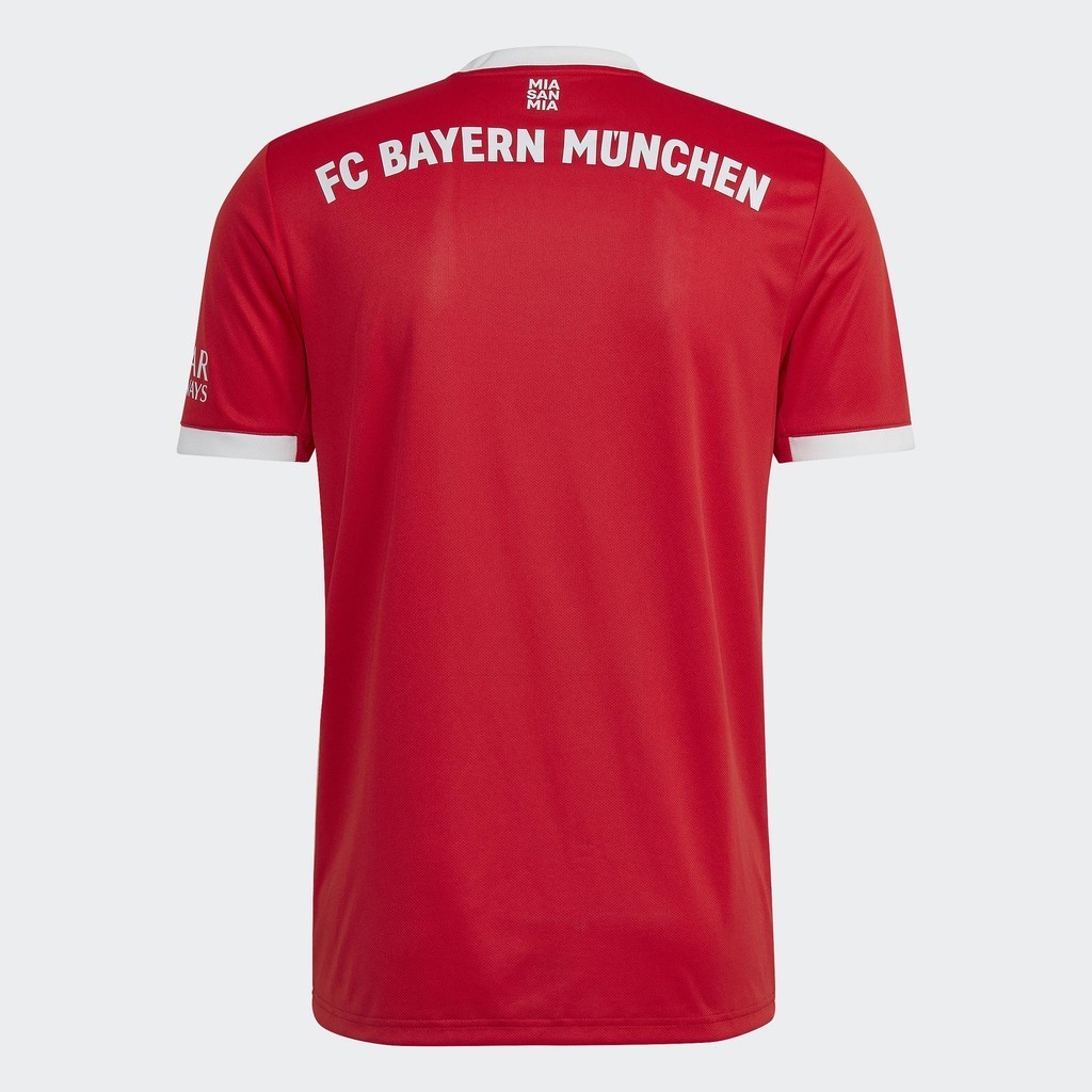 Adidas Bóng đá Áo Đấu Sân Nhà FC Bayern 22/23 Nam Đỏ H39900