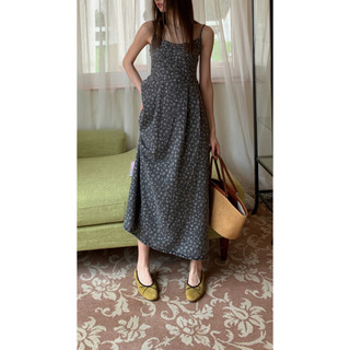 Váy Denim hoa Pháp Charle
