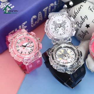 Đồng hồ trẻ em LED Sanrio Kuromi Light Watch Đồng hồ điện tử chống nước cho trẻ em Đồng hồ thể thao cho trẻ em