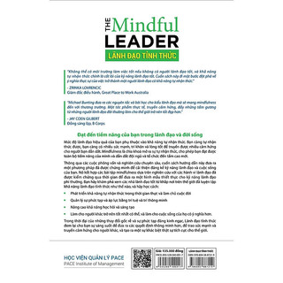 Sách - Lãnh Đạo Tỉnh Thức (The Mindful Leader) - Michael Bunting (Pace Books)