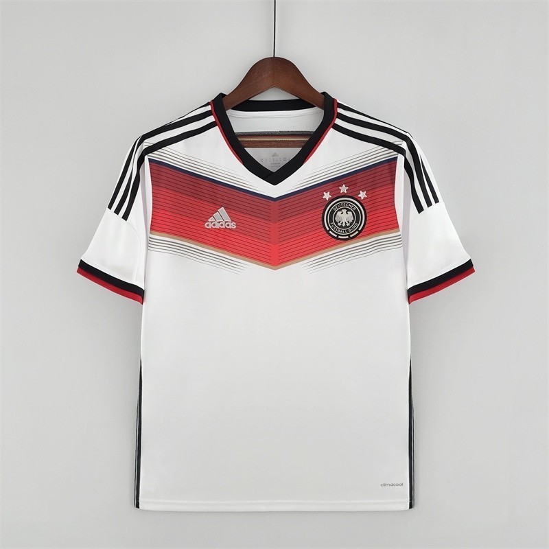 Retro AAA 2014 Đức Sân nhà Retro Áo bóng đá DFB Bóng đá