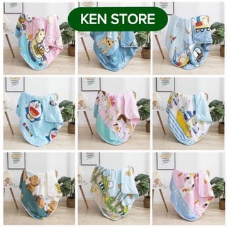1 Chăn Mền cotton 2 mặt cho bé (100x140cm) KEN STORE