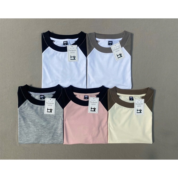 ÁO THUN BABYTEE RAGLAN PHỐI TAY TRƠN DỄ PHỐI ĐỒ TRENDING BBT2026 | BigBuy360 - bigbuy360.vn