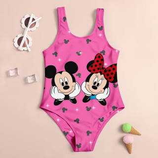 Cô Gái Mới Mùa Hè Một Mảnh Đồ Bơi Thời Trang Hoạt Hình Dễ Thương Hellokitty In Hình Nữ Đồ Bơi Không Tay Bơi 2025 Quần Áo