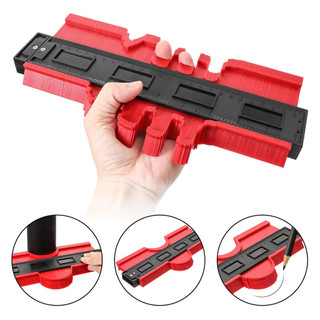 Thước sao chép hình dạng đa năng 250mm - thước đo lấy góc đường viền, thước đo đa góc đa năng