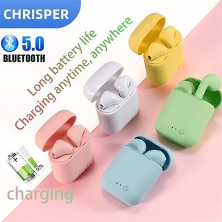 Tai Nghe Bluetooth 5.0 macaron I12 Cảm Ứng