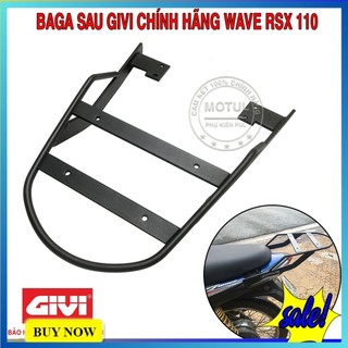 Cảng sau givi cho WAVE RSX 110 chắc chắn thay thế zin dùng chở đồ và lắp thùng sau hàng chính hãng