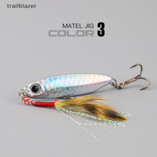 Trailblazer Micro Metal Jig 7g 10g 15g 20g 25g 30g Shore Casg Jigging mồi nhử Shore Casg Nước Mặn Câu Cá Mồi Nhân Tạo Mới