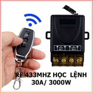 [NEW] Công tắc điều khiển từ xa công suất lớn 100m/3000W/220V bật tắt máy bơm nước, máy rửa xe - HKS