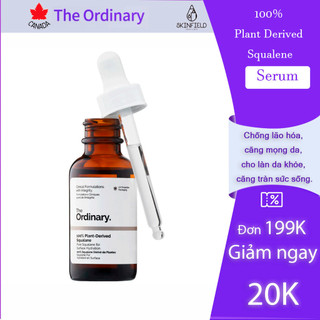  Serum The Ordinary 100% Plant-Derived Squalane-Tinh Chất Dưỡng Ẩm 30ml
