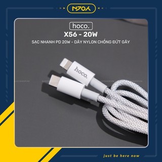 Cáp Sạc Nhanh 20w Hoco X56 Chống Rối Chống Đứt Gãy 1m Cho 13 Pro Max 12 Pro Max 11 Pro Max Njoyshop