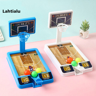 (Lahtialu) Đồ chơi giáo dục trẻ em Giảm bớt sự nhàm chán Giải trí Mini Phối hợp tay-mắt Phát triển trí thông minh Máy tính để bàn Bóng rổ Đồ chơi trường học