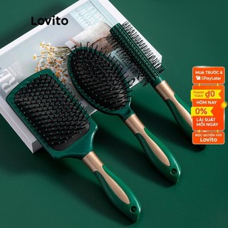 Lược chải tóc LOVITO sấy khô mát xa gỡ rối đệm khí dành cho tóc xoăn L48MU004 (1/ 2/ 3/ 4)