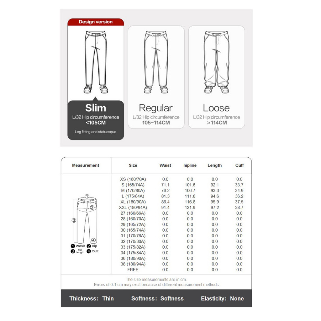 Quần dài GIORDANO 01123064 chất thun cotton nhẹ cho nam