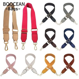 BOOCEAN Dây đeo túi, Dây đeo túi xách có thể điều chỉnh rộng, Dây đeo vai thay thế màu trơn bằng vải Canvas