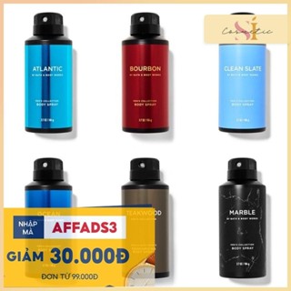   Body Mist Nam  Body Spray Bath And Body Works 104g - Xịt Toàn Thân Cho Nam 