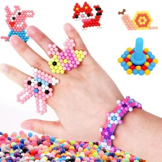 Diy Nước Sương Ma Thuật Hạt Nước Dính Hạt Xếp Hình Bộ Đồ Chơi Sáng Tạo Handmade DIY Giáo Dục C4V6
