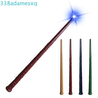 Adamesxqb Thắp sáng Cây đũa phép, Cây đũa phép phù thủy Âm thanh phát sáng Cây đũa phép, Đạo cụ Halloween Phát sáng Đạo cụ Cosplay hình que