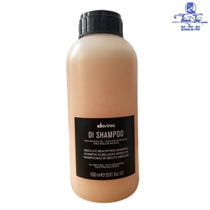Dầu gội hoàn mỹ Davines OI Shampoo 1000ml | NK 2026 |