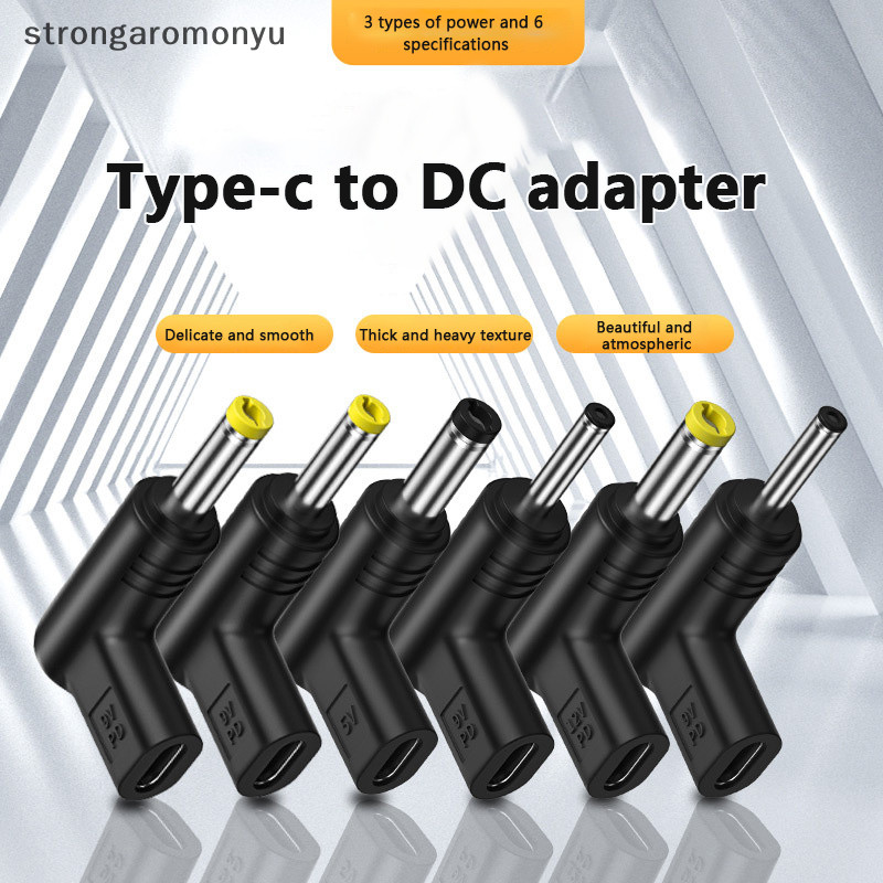 Yu USB C PD Sang DC Đầu Nối Nguồn Đa Năng 5 / 9 / 12V Loại C Sang DC Jack Cắm Bộ Chuyển Đổi Sạc Cho Bộ Định Tuyến Máy Tính Bảng Quạt Mini n