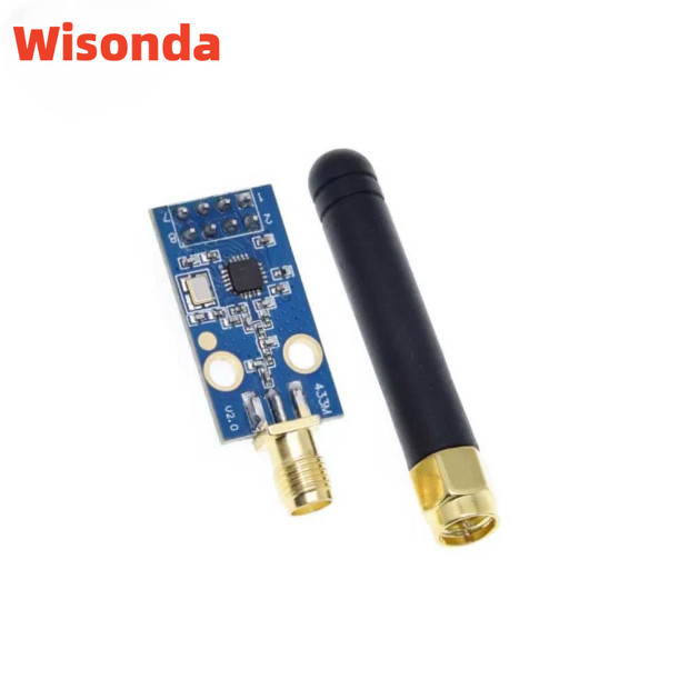 Cc1101 cấp công nghiệp / mô-đun không dây / 433M / truyền số / thu phát / lớp NRF905 / SI4432 / SMA 