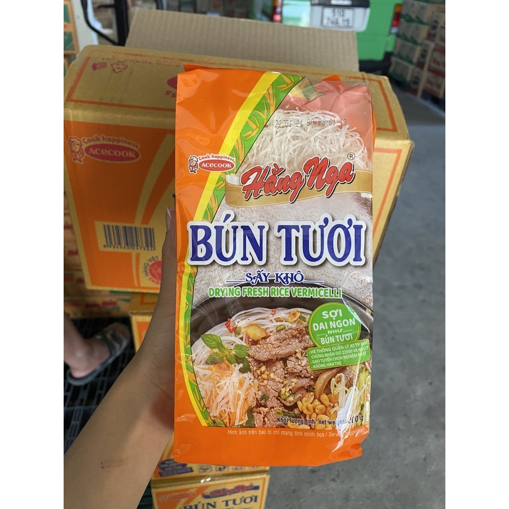 Bún tươi sấy khô Hằng Nga ( gói 200g )