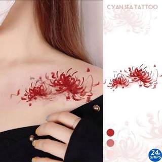Hình xăm hoa màu đỏ hình xăm cô gái gợi cảm hình xăm vai không thấm nước hình xăm cho 7 ngày hình xăm giả tạm thời