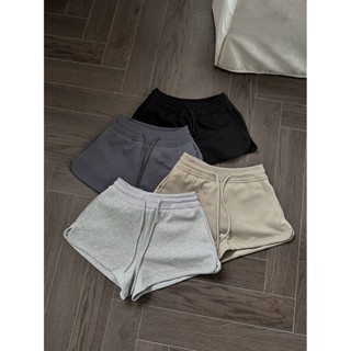 [Sẵn] Quần Đùi Nữ, Quần Short Nữ GUEM Dây Rút Dáng Thể Thao - Quần Đùi Có Lót Cạp Cao Mùa Xuân Hè 2024 A95