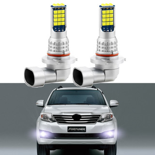 2 bóng đèn led sương mù cho xe toyota fortuner 2012 2013 2014 2015 phía trước sương mù trắng canbus