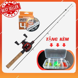 (TẶNG MỒI) Bộ cần câu lure UL MAGUCHI + máy ngang kim loại đầy đủ phụ kiện chuyên câu sông suối - HM2K MALL