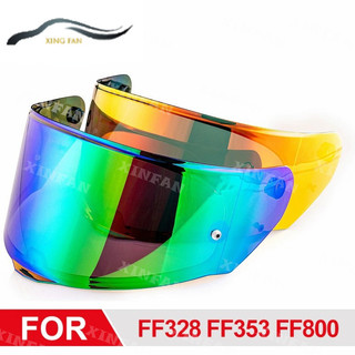Xf LS2 Tấm Che Cho FF320 Stream FF353 Rapid FF328 FF800 Mũ Bảo Hiểm Xe Máy Ban Đầu Thay Thế Thêm Ống Kính Đen Iridium Bạc