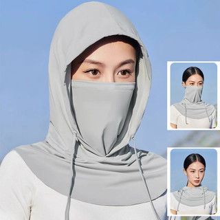 Mặt nạ chống nắng cổ Bảo vệ tia cực tím Mũ đội đầu cưỡi ngựa