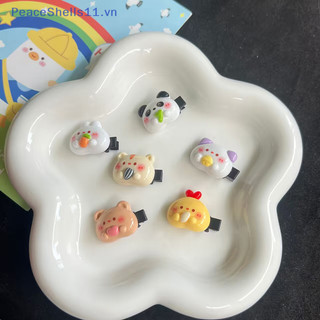 Peaceshells kawaii kẹp tóc động vật hoạt hình phụ kiện tóc dễ thương bền đẹp kẹp tóc nổ kẹp bên kẹp sinh viên mũ đồ chơi bé gái quà tặng vn