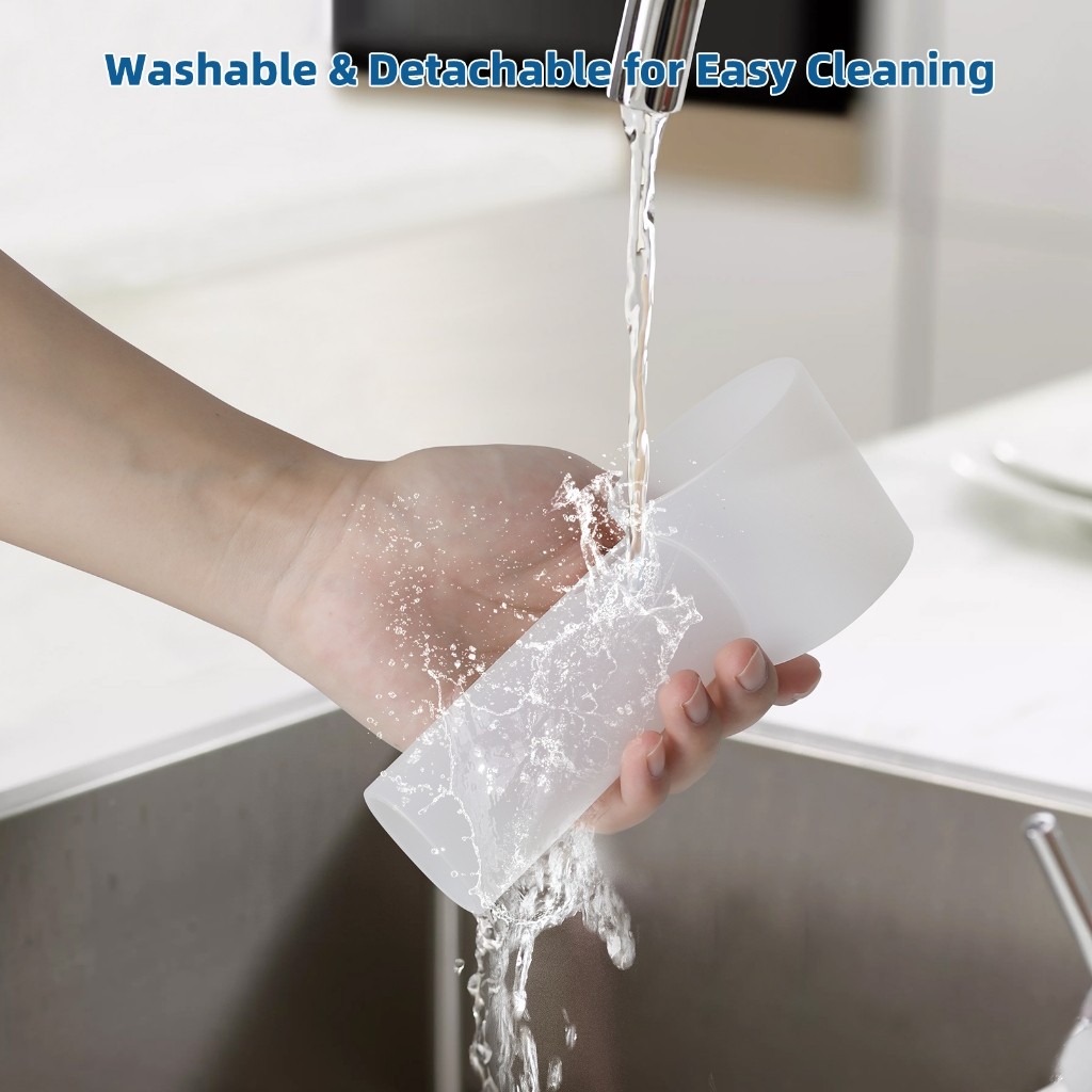 2025 Vỏ bảo vệ quạt mini Goojodoq GFS006 có thể giặt được bằng silicon Turbo Jet tốc độ cao phù hợp | BigBuy360 - bigbuy360.vn