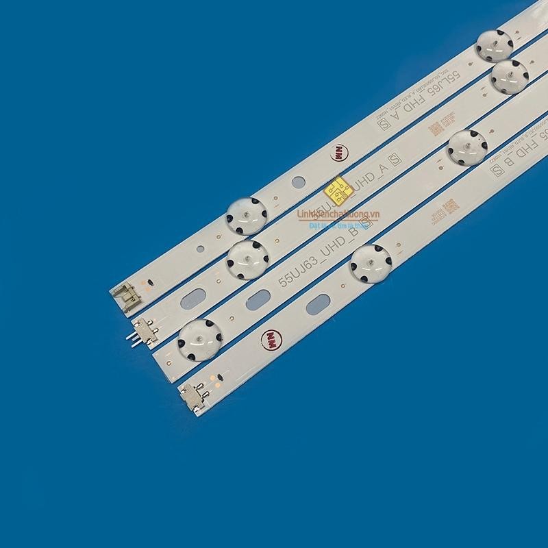 Bộ LED tivi LG 55UJ632T/ 55LJ5500 (10 thanh N2)- Điện tử Phương Huy -