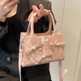 Túi xách thời trang có nơ, túi đeo chéo đa năng cho phụ nữ