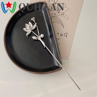 Trâm cài tóc hình hoa sen phong cách trung hoa cổ điển