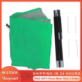 1buycart1 2m bóng golf lưới xanh lưới nylon gấp sứt mẻ bóng thu chân đế túi huấn luyện thực hành phụ kiện
