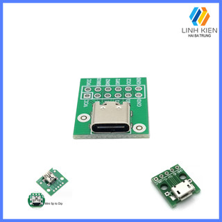 [Có sẵn] PCB chuyển đổi USB-A, USB-B, Micro USB, Mini USB, Type-C ra chân cắm 2.54mm