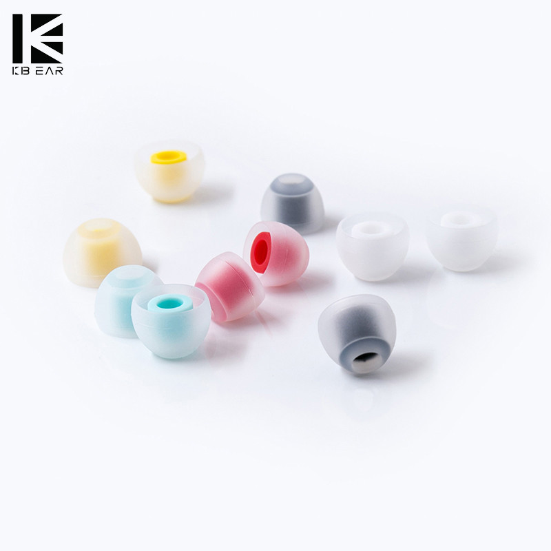 Tai nghe nâng cấp silicon KBEAR 07 1 đôi (2 chiếc) 5 đôi (10 chiếc) Cách ly tiếng ồn với kích thước 