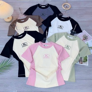 Áo babytee phối thân kill system co dãn 4 chiều - thiên an shop